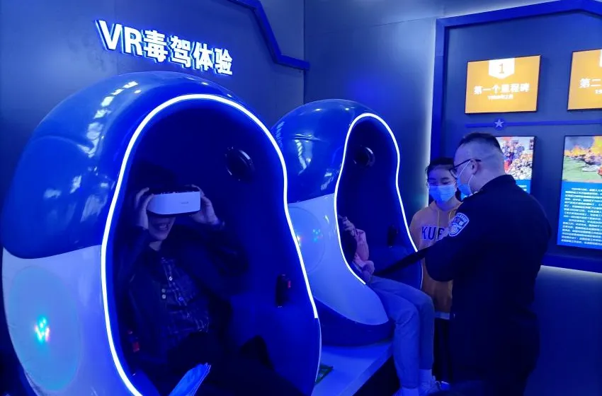 禁毒声光电设备-VR毒驾模拟系统-VR交通安全驾驶模拟系统