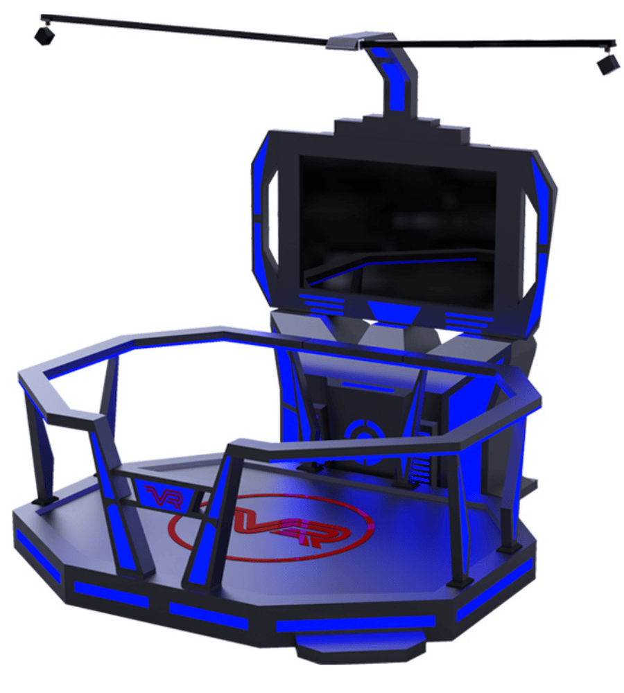 禁毒VR行走平台|禁毒宣教互动设备|禁毒展厅解决方案