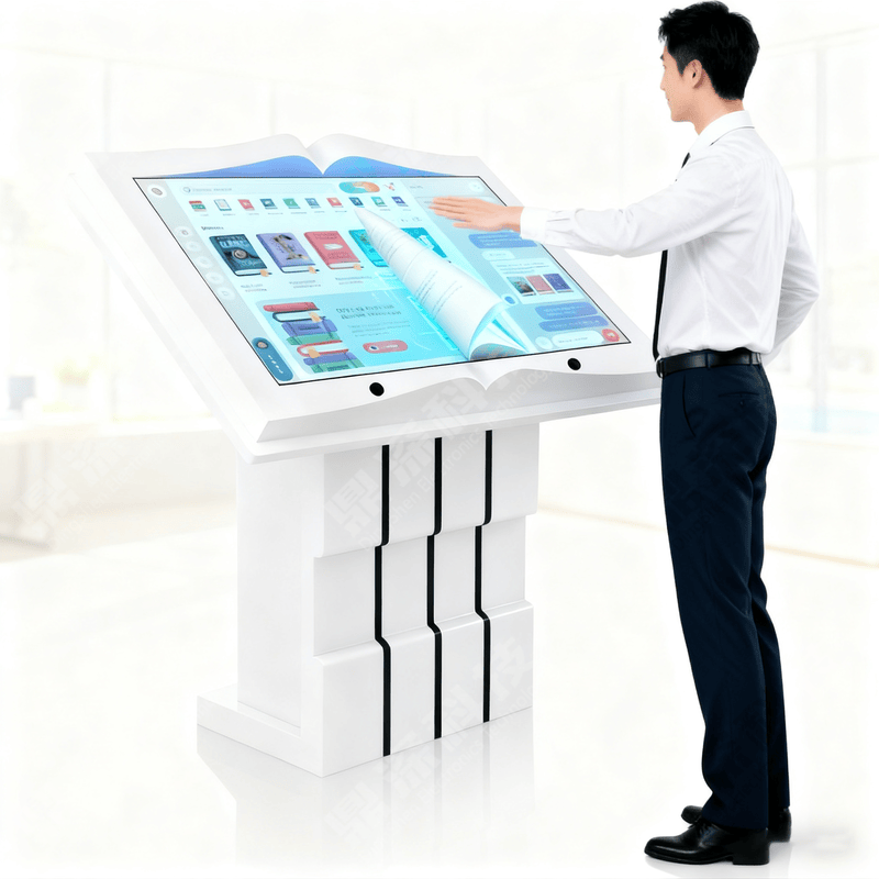 虚拟翻书系统互动展示场景 虚拟翻书系统互动展示场景