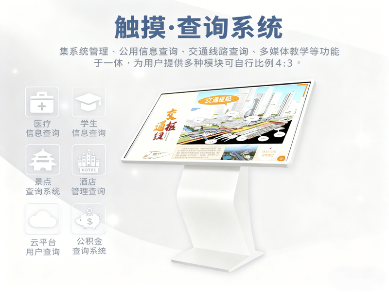 商显触控查询软件-展厅/政务大厅/景区信息查询终端 商显触控查询软件-展厅/政务大厅/景区信息查询终端