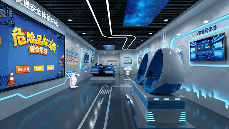 危险品车辆安全学习软件|交通安全科普设备|触摸屏交通安全科普