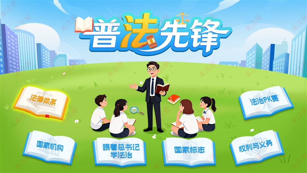 法治展厅科普互动|普法先锋互动软件|法治教育基地建设方案